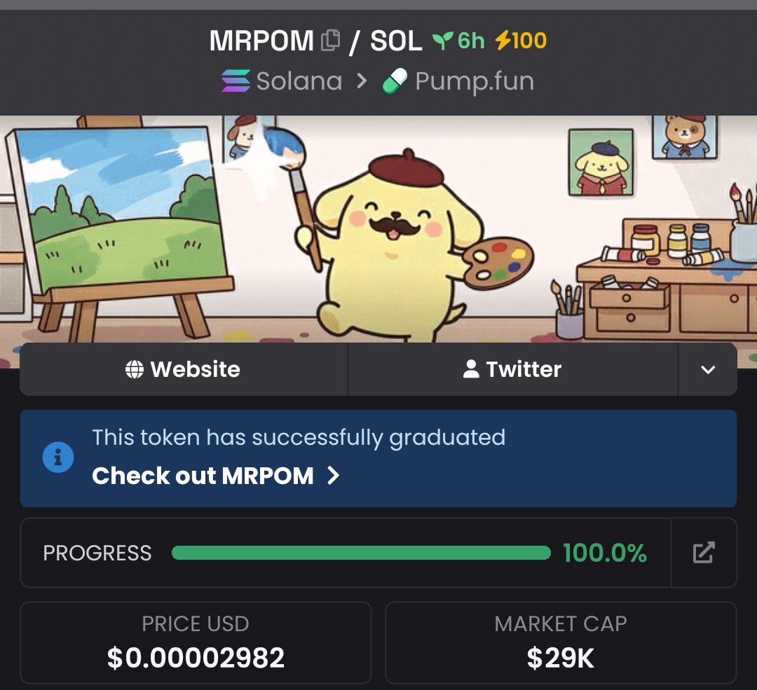zack_zeus1's tweet photo. Highlighted $MRPOM at $29k Mcap in my private TG
#CryptoPump #Crypto #Altseason #Solana #AltcoinAlert https://t.co/S7ljPoAOuY
