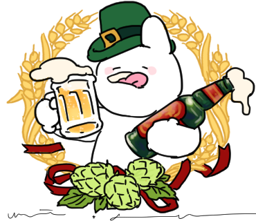 gonnohjoye's tweet photo. 🐰🍻🍺💚 https://t.co/puCrOt8vqv