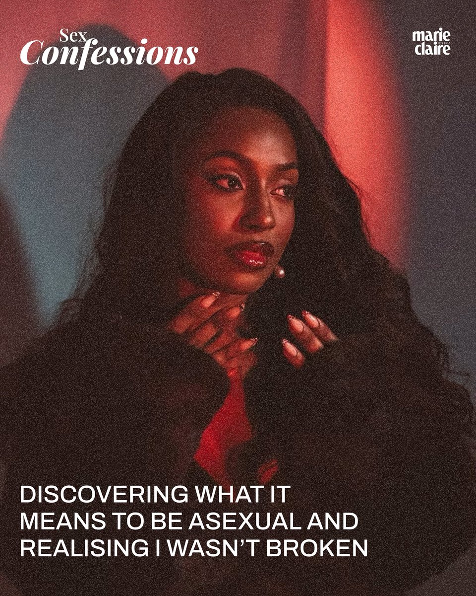MarieClaireNGA's tweet photo. For years, Amina* had questioned herself, wondering why she enjoyed kissing and affection, but never felt the burning desire to crave someone sexually. Until she discovered asexuality and everything clicked.

Read her #SexConfession: https://t.co/hL4Kkr8YGQ

📸: Unsplash 

#MarieClaireNigeria #SexConfessions