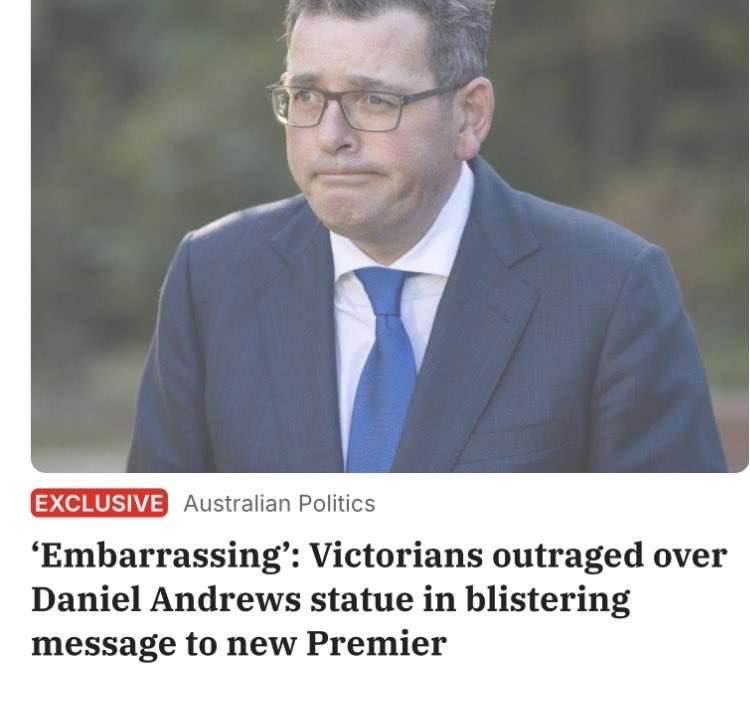 AmeliaBee7's tweet photo. And yet, the vast majority of Victorians voted him in 3 times…with an increased majority EVERY time

Only thing “embarrassing” about Dan’s leadership was Murdoch media’s pathological obsession with destroying him; a clear failure on their part that they’ve NEVER gotten over 🙄😂 https://t.co/RV0iDnYwEv