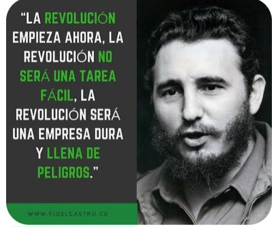 nerlyosmar's tweet photo. No se trata de defender solo la justicia, que es un derecho nuestro. Se
trata de defender la soberanía del país"
           Fidel
#100AñosConFidel 
#CubaViveEnSuHistoria
@CubacooperaDj
@Colaboracionqba https://t.co/WFvahkALlb