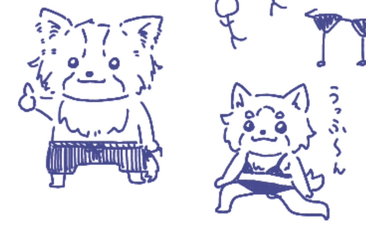 tachimachi1234's tweet photo. 海パ（ン）ピヨンとエッチワワ https://t.co/TIK2CvYhIY