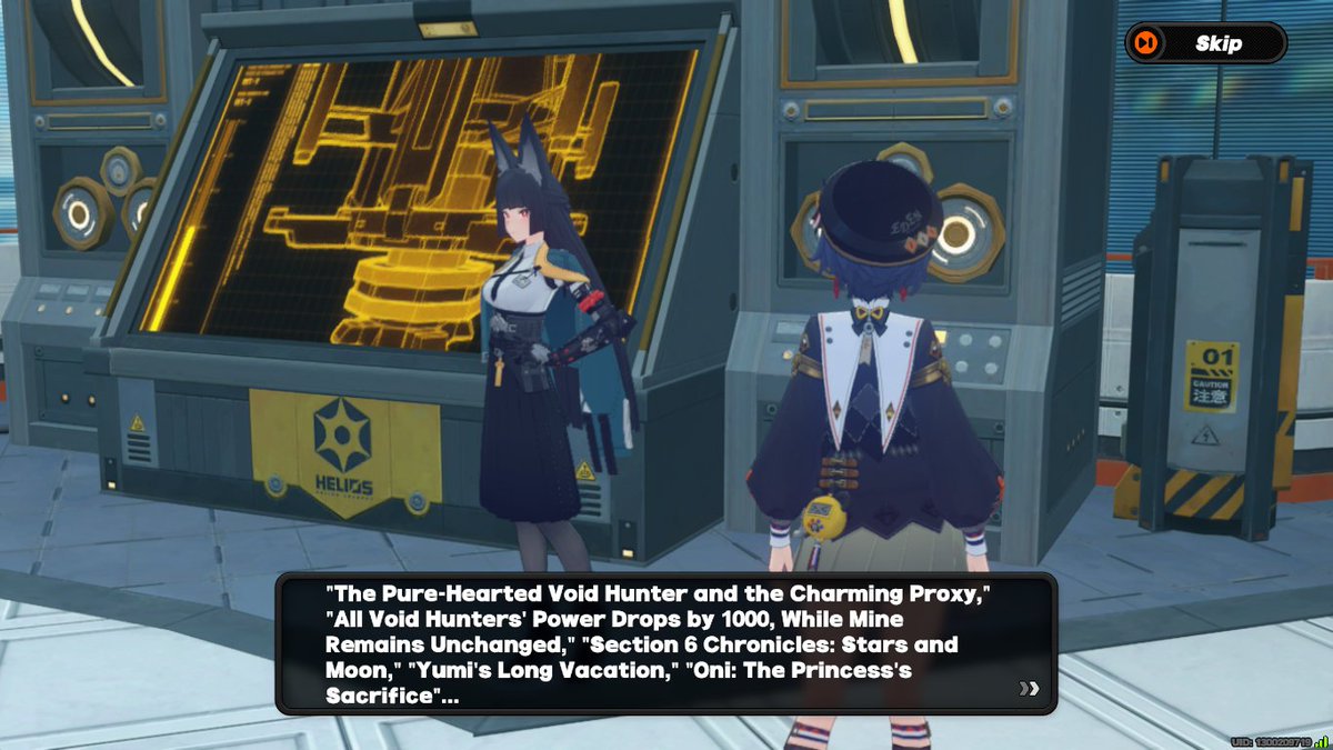 TimelyZZZNPC's tweet photo. Pffft experience stories written by Ceta? Oh god
Judging by the titles: That's a Proxy x Miyabi ship, what I can only assume as Miyabi x Ceta ship(?), a Miyabi x Yanagi ship, a fic about Haru, and a fic about Soukaku
#zzzero #ZZZNPC https://t.co/ne9fWz9AF0