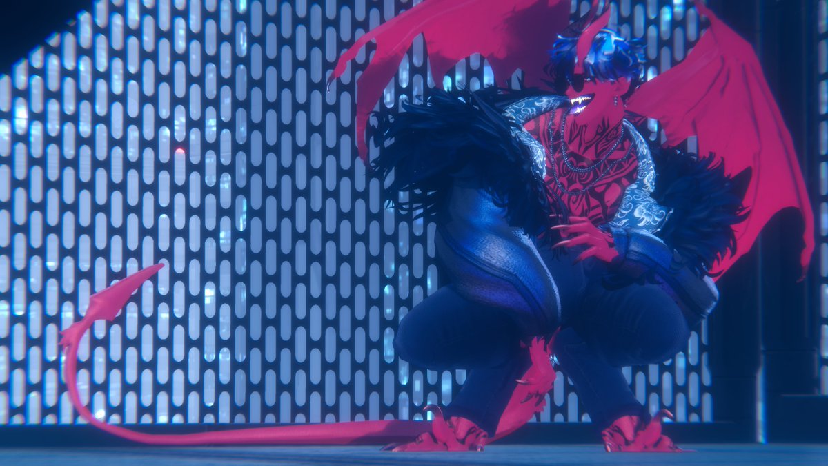 pansan_vrchat's tweet photo. 困った　俺こいつ好きだわ
#悪魔リーマン https://t.co/VwR7syZ3bW