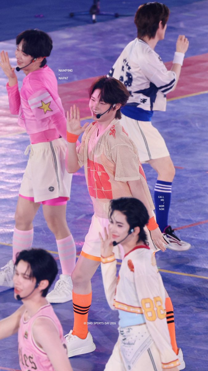 callmemornorrr's tweet photo. ขอบคุณ u ที่ยิ้มหวานให้ i ได้ see เสมอออ
       i ♡ บิบี๋ mak mak kub ! 🤟🏻🐰🩷

⋆｡‧˚ʚ #Nampingster : @nampingnapat ɞ˚‧｡⋆ 
———   #DMDSportsDay2026 https://t.co/3GGqSINeVo