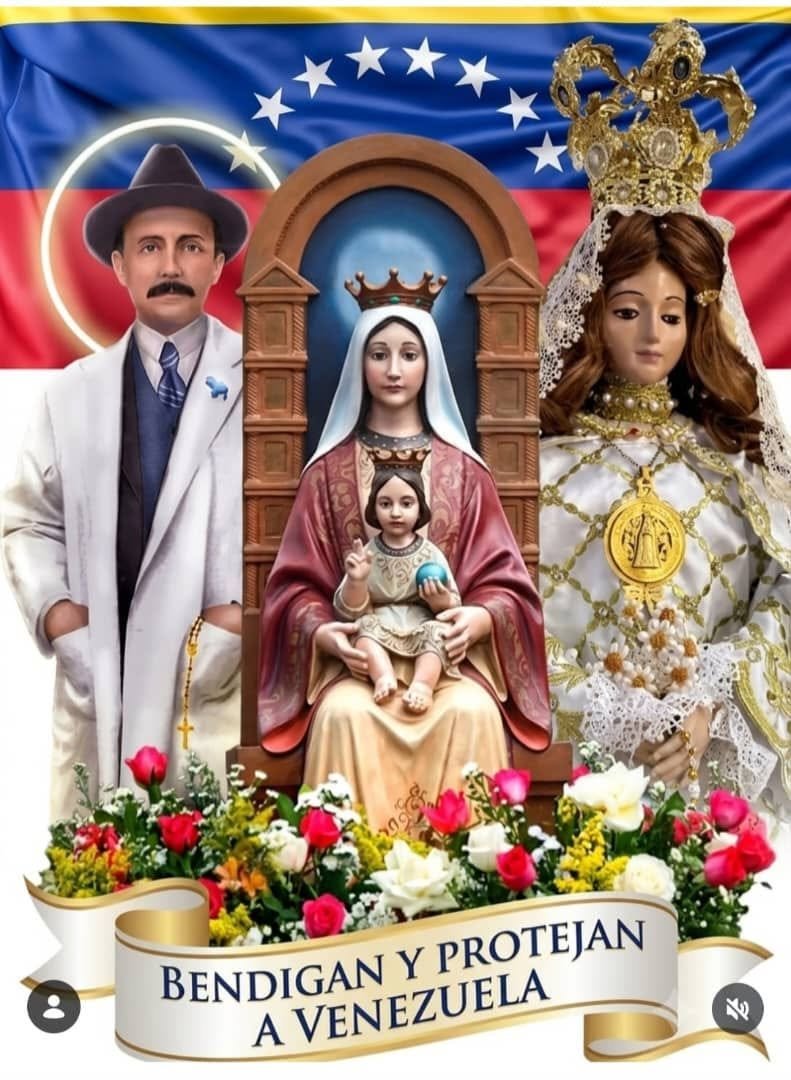 CoromotoMyriam's tweet photo. Con María 🌹 y mi ramillete 🙏 👼 decimos: Yo doy la muerte y la vida. El día de su ruina  se acerca, y se precipita su destino. El Señor hará justicia ⚖️ a su pueblo, y tendrá piedad de sus siervos. Por ahora, Soy Yo, no hay Dios fuera de mi..( L.S. Dt ,32) https://t.co/7Zjr2bu70K