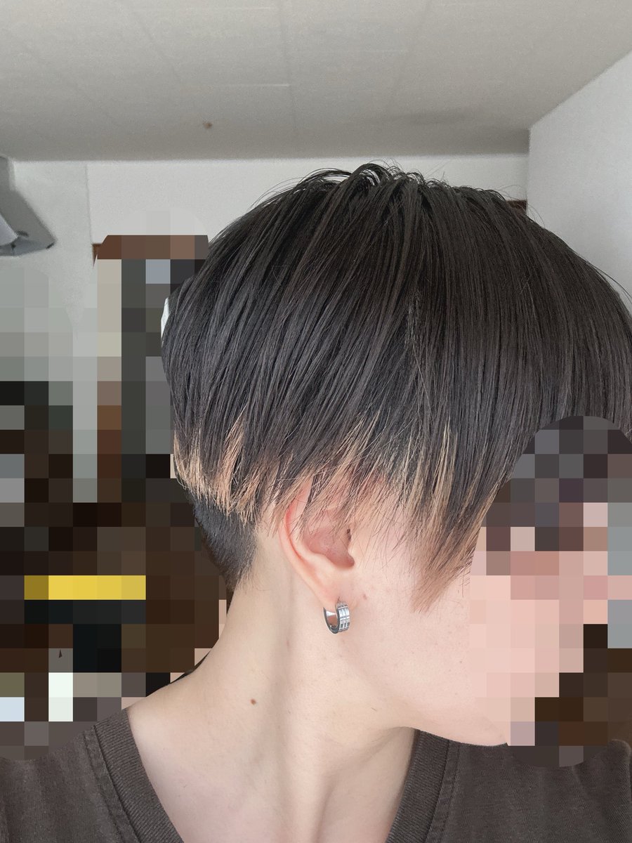 ymhhm_'s tweet photo. 髪の毛ばっさりいきました✂️ https://t.co/HwcFAcfGVv