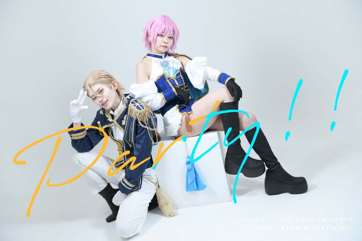 kifuku1019's tweet photo. 🌈🕒cosplay
✌️fuku
🌇 @kura_ha_s2 
photo @re_riber 

とっておきのサプライズ🎉🎂

 #singin_the_公民館0607 https://t.co/Mq9fbaJ6s5