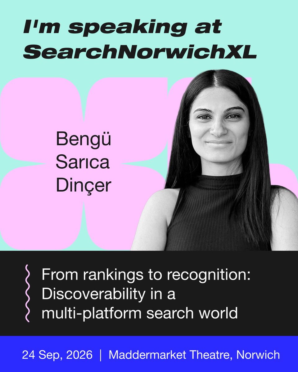 bngsrc's tweet photo. IT IS HAPPENING! SearchNorwichXL is getting closer 🥹 And I'll be speaking 💃  

I am very excited to see everyone, meet new people, and now also strangely invested in how many people are willing to type Bengu into Eventbrite. Because that is your discount code for 20% off. https://t.co/0w47a8b0rf
