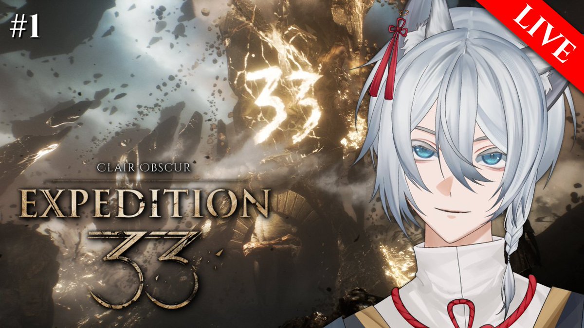 ReienOkami's tweet photo. 【🔴 Clair Obscur: #Expedition33 】 หมาปู่ว กู้โลก

Now on ➯ https://t.co/hVCh9HqY4i 

#ReienLive #ReienLive #Vtuber #วีทูปเบอร์ https://t.co/GuS7kFj6su