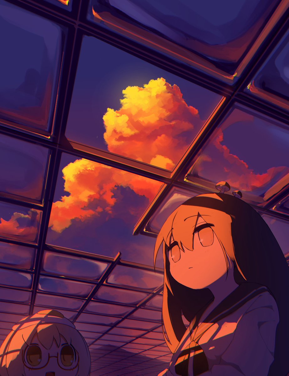 karmanimaXwX's tweet photo. 斜陽 https://t.co/wmq3Qx4tWp