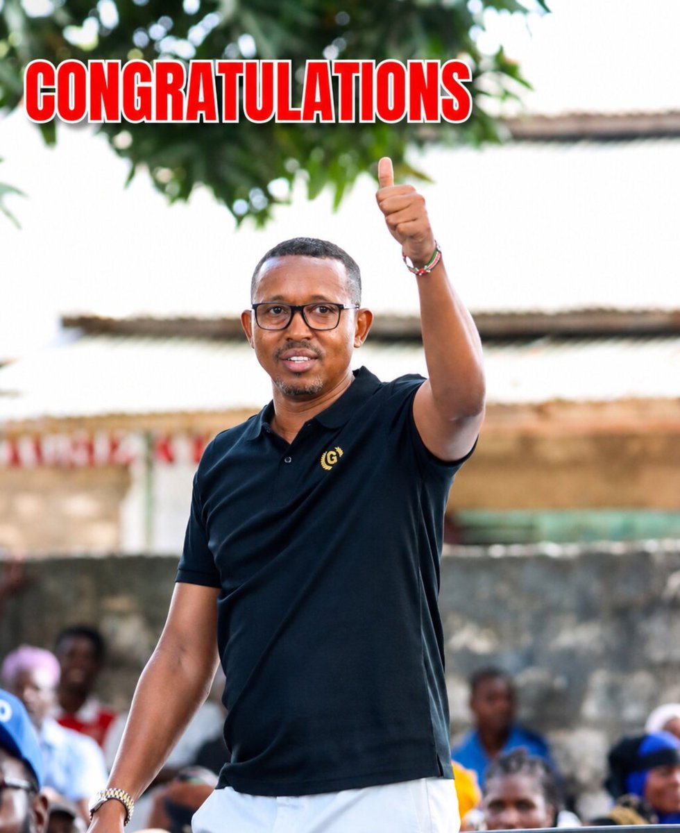 sholard_mancity's tweet photo. Congratulations Mohamed Ali 👏

Kalonzo didn’t just appoint a Deputy Party Leader in my opinion.

He chose a fighter. A strategist. A man who understands the streets and the numbers.

Wiper just got stronger.
2027 just got more interesting. https://t.co/Bm7A2k0xlJ