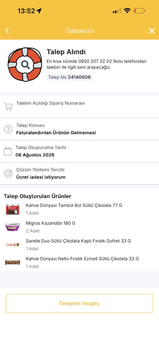 efemirrm's tweet photo. @Migros_Turkiye ilgilenir misiniz artık! https://t.co/t5opRWo5jp