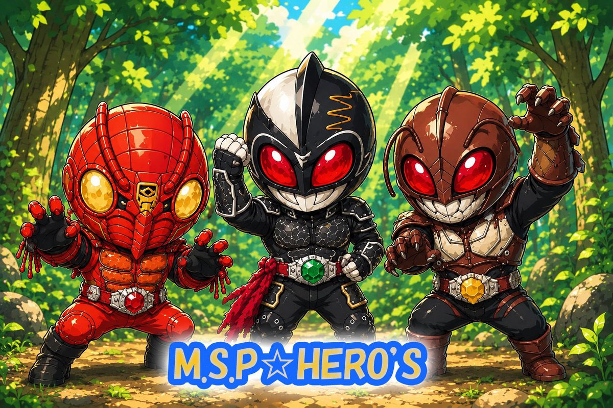 musestpro's tweet photo. M.S.P☆イベント告知📣
10/18(日)東かがわ市交流プラザにて【#笑えもんフェスタ2026】開催されます🌈
ヒーローソングシンガー福田竜也と仲間のヒーローのセミンガー やアリーゾンも一緒に出演致しますヽ(*＾ω＾*)ﾉ
M.S.P見て学ぶヒーローshow＆歌やダンスをお届けします👍是非お越しくださいませ🥰 https://t.co/f5l2suW4t0