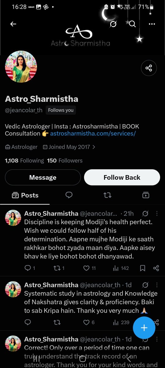 amitjalan1010's tweet photo. Your fake account i guess, already reported 👍 
@AstroSharmistha https://t.co/7YoCrkCFKW