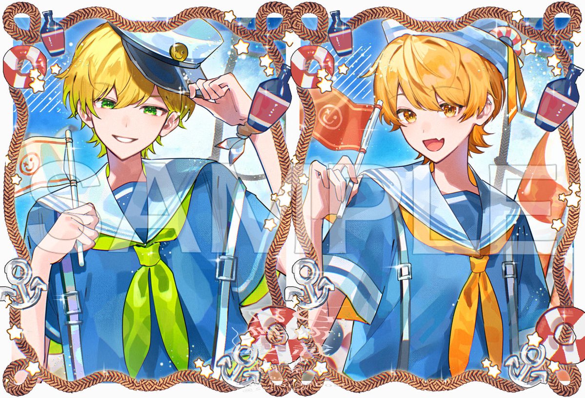 SSS_iiiOP's tweet photo. 【お仕事】
AMPTAKxCOLORS様
8月マリンビジュアルを担当させていただきました⚓️🐠
よろしくお願いします！
#AMPTAK  #アンプタック https://t.co/MP2tI8tDYZ