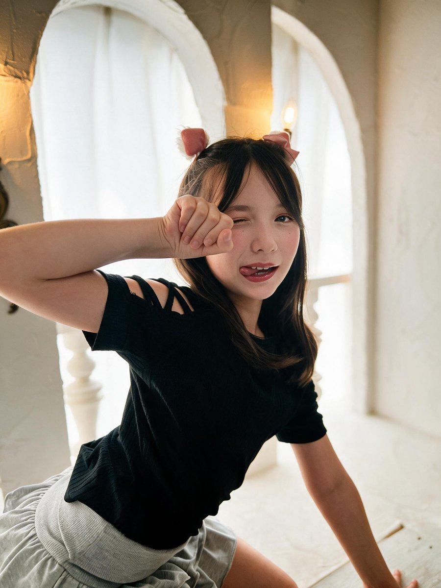 wdi41228's tweet photo. Cute撮影会
8月2日（日）入谷スタジオ撮影会

model : るな さん 第三弾

#Cute撮影会

@luna_moon_js 

にゃーにゃー〜♪ みゃー！ 
 今日もかわいくしてる　るな　にゃん♡ https://t.co/U12bqo1VQ3