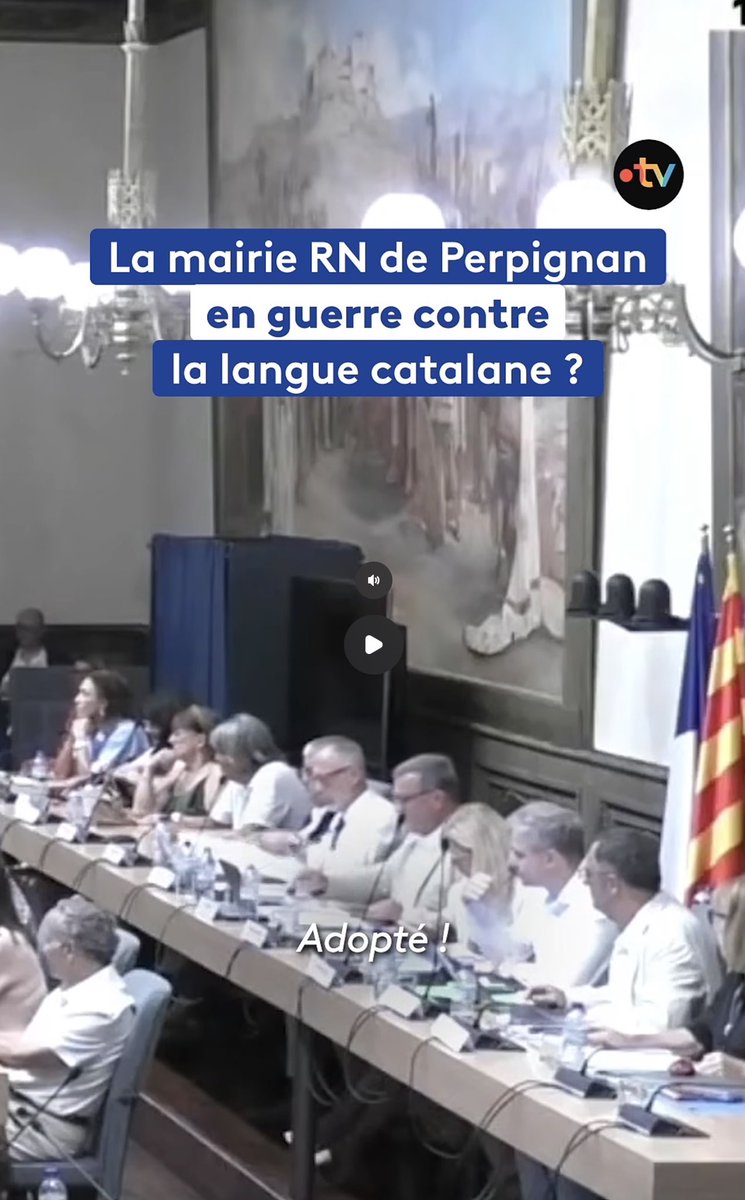 Thomas_Isotopie's tweet photo. Louis Aliot, le maire #RN de Perpignan, capitale Catalane, ne subventionne plus l’Office public de la langue Catalane. 🤡 Si comptes sont troubles, la sanction est bien radicale. 

Même si je vote RN, je constate que tout n’y est pas bon. 
#régionalisme #catalanisme https://t.co/e58JrcZp6u