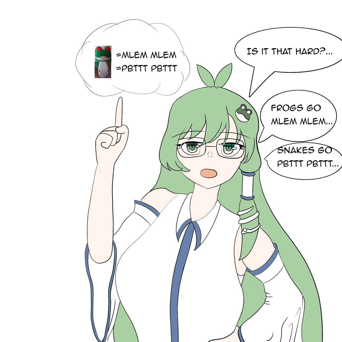 BulbBuster_'s tweet photo. Annoyed Nerd Sanae 
#東風谷早苗 #東方Project #東方 #Touhou_Project #touhou https://t.co/uwwuIUDt7x