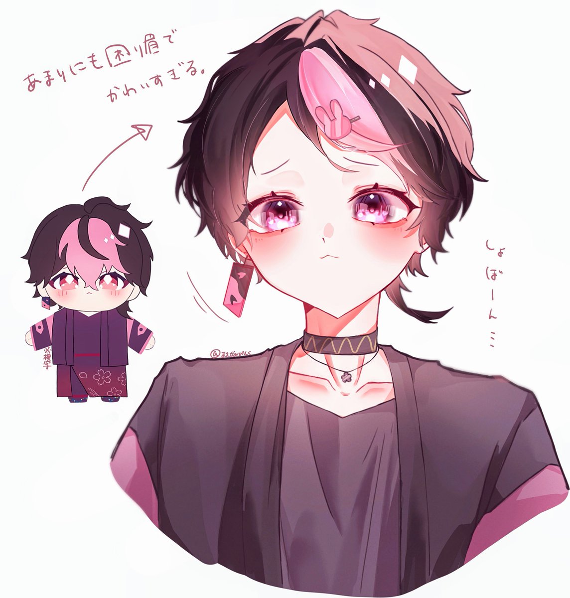 maegamipinku's tweet photo. 前髪めくったら困り眉だった件。
#らんらんえをみてう https://t.co/Tthls4Oqkg