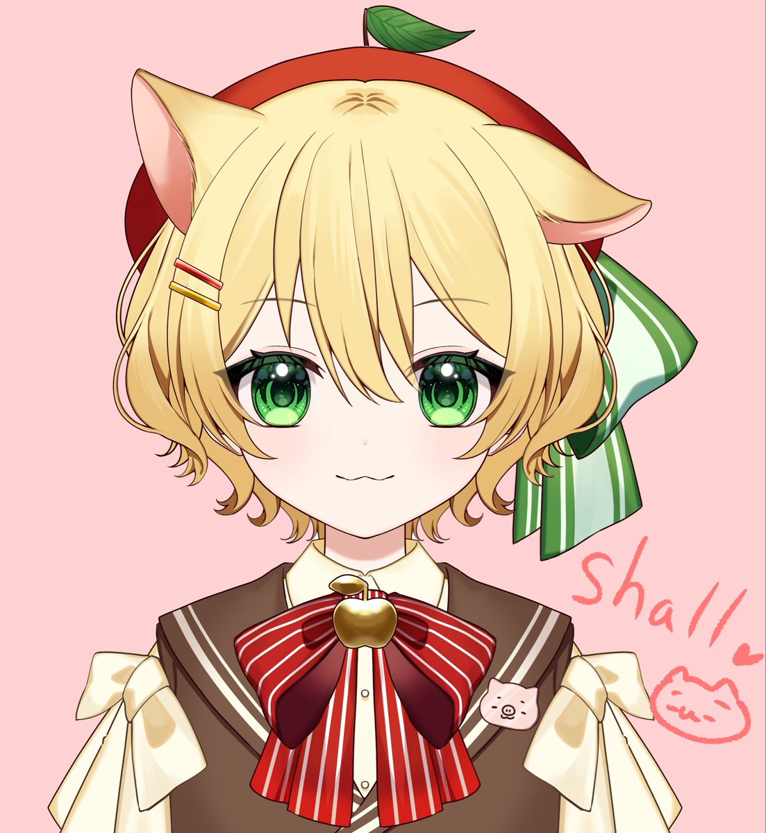 NekomoriShall's tweet photo. ／／／／／／／／／／／／／／／

猫森シャル、デザイン大公開!🍜✨

イラストは燈守ゆう様にお願いしました。
素敵なイラストをありがとうございます !
そして皆様、これからもシャルをよろしく🐱✨ https://t.co/Vejn34yH7w
