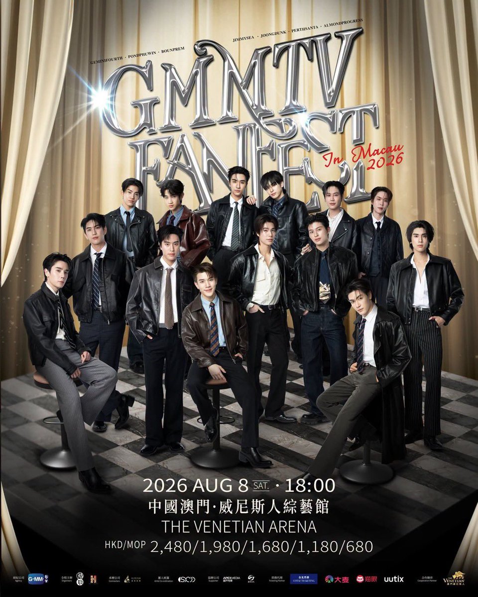 Joongdunk_trend's tweet photo. #JDSchedule ✨#จุงดัง #JoongDunk 
🌟GMMTV FANFEST 2026 IN MACAU

🗓️ 8 August  2026
⏱️🇲🇴 18:00 น. | 06:00 P.M. (GMT+8)
⏱️🇹🇭 17:00 น. | 05:00 P.M. (GMT+7)
📍 Venue: The Venetian®
       Macau Cotai Expo Hall 

📈 Let’s Trend
⏰ 🇲🇴 17:45 น. | 05:45 P.M. (GMT+8)
⏰ 🇹🇭 16:45 น. | 04:45 P.M. (GMT+7)

KW:JOONGDUNK FANFEST MACAU
#️⃣ : GMMTVFanfestInMacau2026

⛔️ Kindly refrain from using the keyword
and hashtags before the designated time