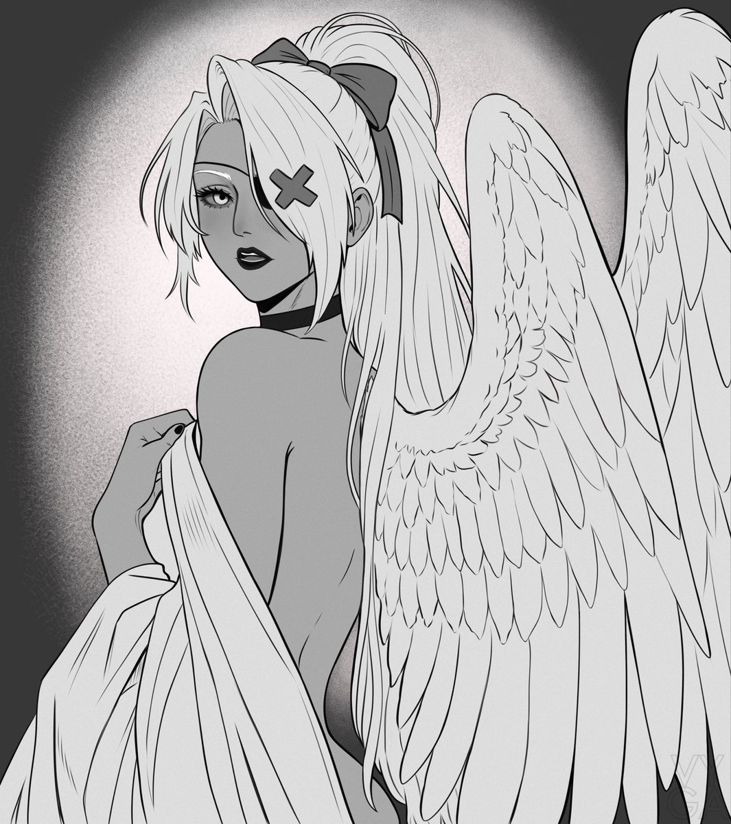 thevygascribs's tweet photo. Our angel 👼 #vaggi #chaggie #hazbinhotel https://t.co/bDtTjZKE2D