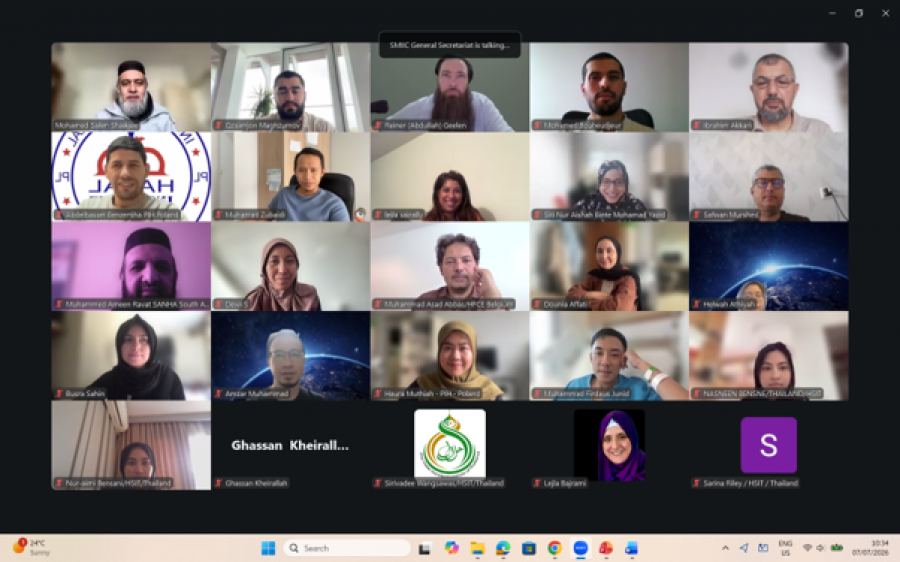SMIICGS's tweet photo. SMIIC successfully conducted a virtual training on OIC/SMIIC 4:2018 – Halal Cosmetics on 6–7 July 2026, bringing together 35 professionals from 10 countries to strengthen knowledge and implementation of halal cosmetics standards. #SMIIC #HalalCosmetics #CapacityBuilding https://t.co/Gcsvz4ABZU