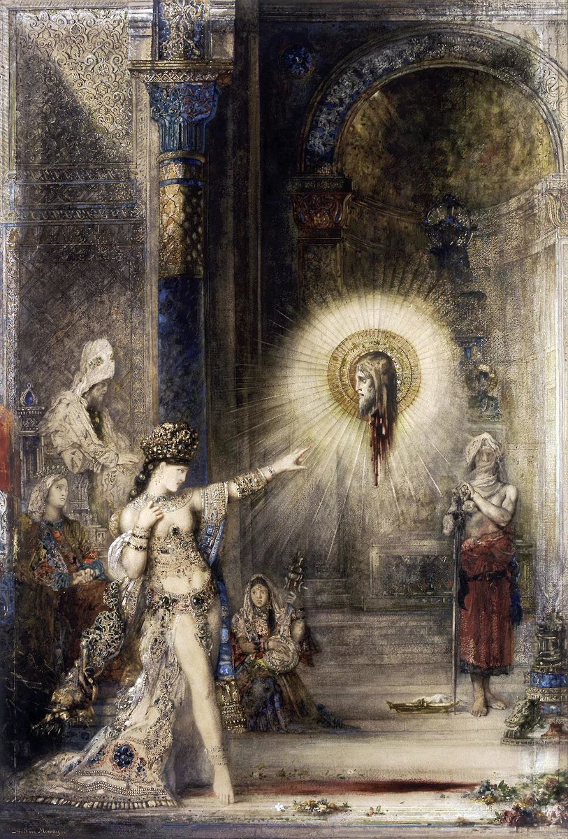 _GVNTHER_'s tweet photo. The Apparition — Gustave Moreau https://t.co/WyNhvrCBKV