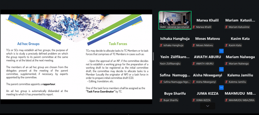 SMIICGS's tweet photo. SMIIC delivered a virtual training on SMIIC Directives for experts from the Uganda National Bureau of Standards (UNBS) on 3 August 2026, supporting the strengthening of Uganda’s Halal Quality Infrastructure through capacity building. #SMIIC #HalalQualityInfrastructure https://t.co/maEK1hPjt8