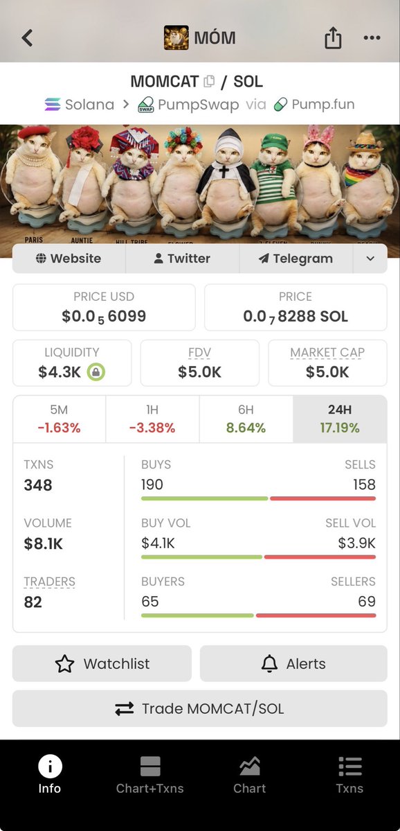 Pigcute_'s tweet photo. @Coinmaster100x @Coinmaster100x  bro $MOMCAT 8August will be a day for $cat so I guess this $momcat will next the runner ! 17,6% supply has burned! 
$MOMCAT a cat from $tiktok meta with 208K FOLLOWERS! ARCGXtUgxrj3N9PBf43N1DJ8zpkmz4ayctt3upQkpump https://t.co/8A0WM83R3N