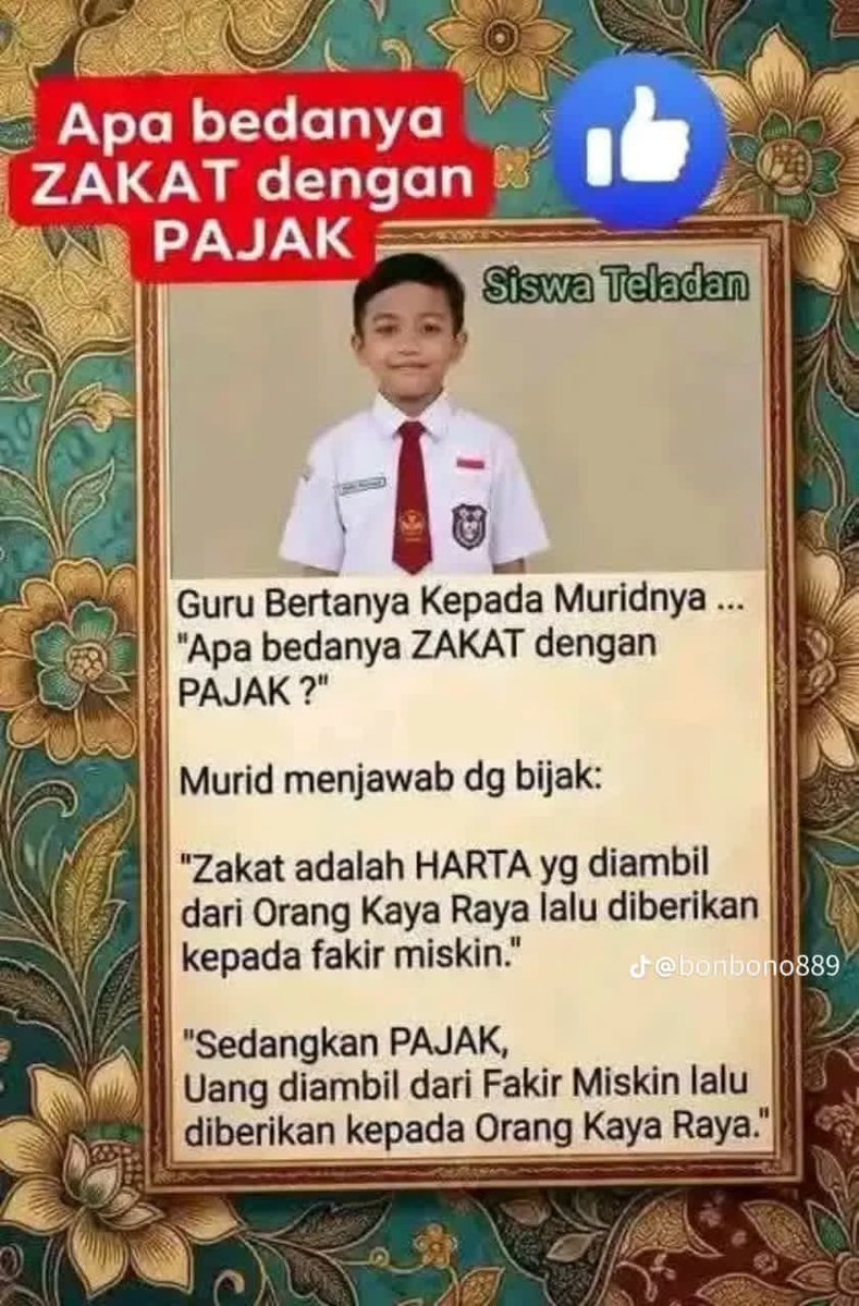 rahmaniarbaftim's tweet photo. Betul juga ya?
Murid² pandai 👍
😅😅😂🏃‍♀️ https://t.co/6oPvpFfq0I