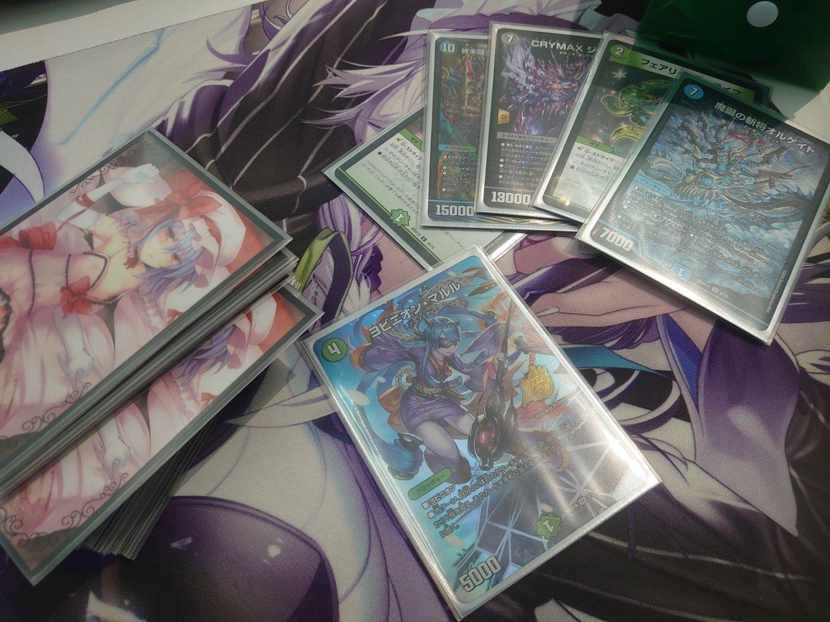 FGO_Earthtiger's tweet photo. アナカラーマルルwith叡智おぜうスリーブ 〜咲夜様を添えて〜 ができた https://t.co/HrKr9zhwaY