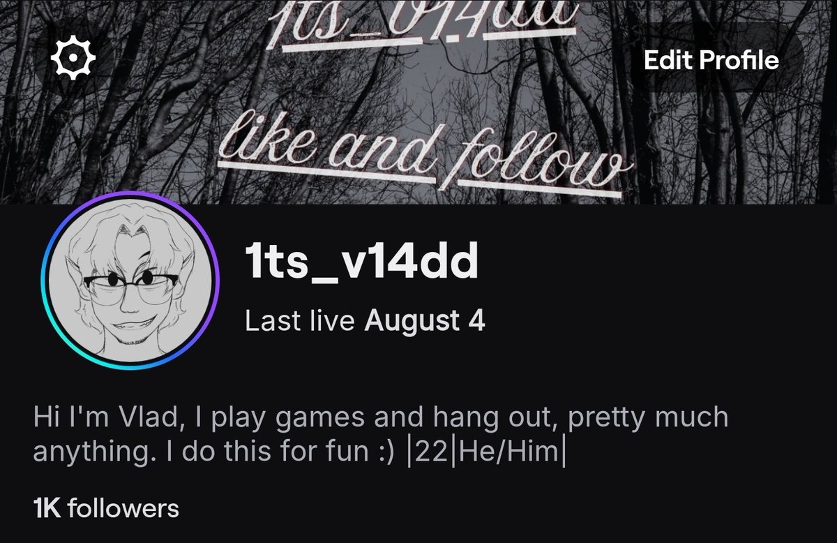 1ts_v14dd's tweet photo. I HIT ONE THOUSAND FOLLOWERS LETS GOOOOO https://t.co/a5KlDwF1SY