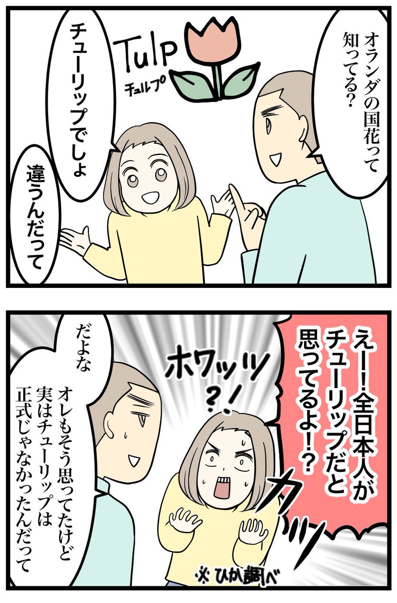 hikasango's tweet photo. オランダの国花は「チューリップ」じゃなかった https://t.co/5ZnVJ1163K