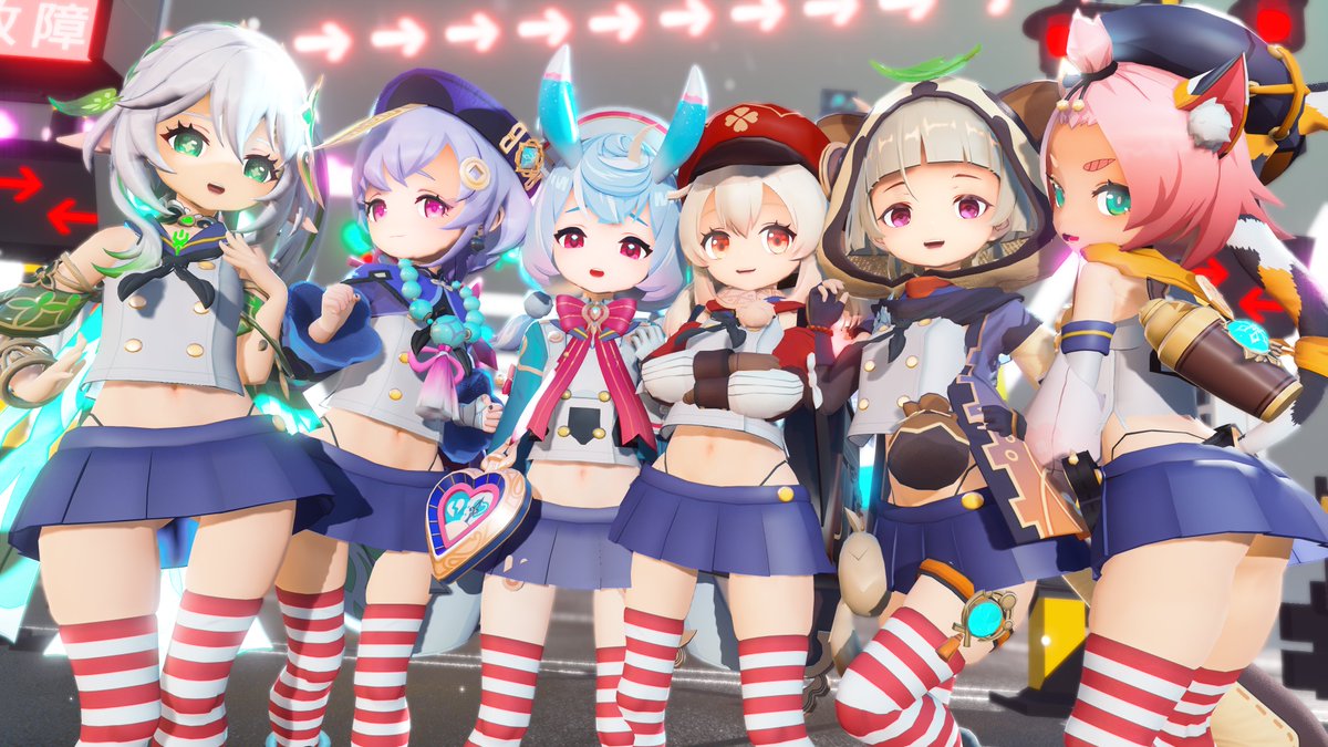 inusuki1234567's tweet photo. 【原神】気まぐれメルシィ【ＭＭＤ】
 ん～最高！
過去の動画の物です。 https://t.co/LZ0V5QWGE2