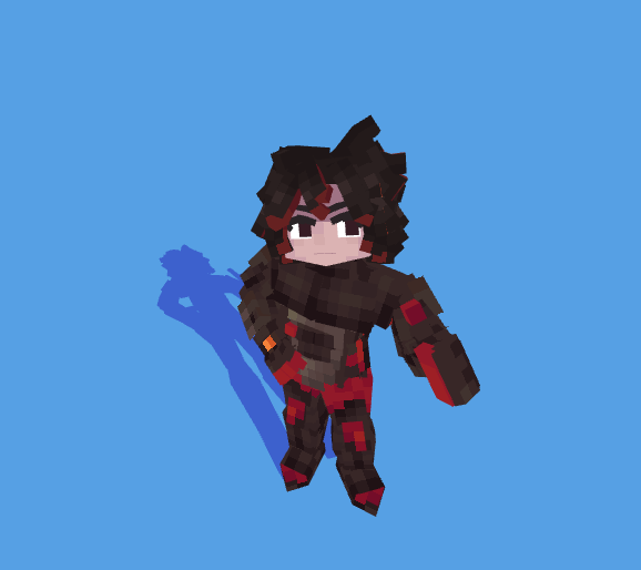 miniAnimations2's tweet photo. The first comm i did this month!

#blockbench #minecraft #cpm #commission https://t.co/5EQfwpbclZ