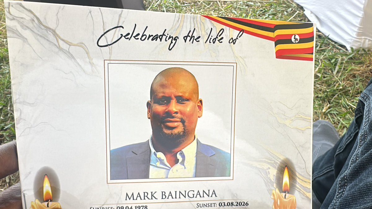 gaddafinassur's tweet photo. Yesterday we laid to rest a brother and friend, Mark Baingana, who has been serving as Dep RCC, Makindye. Many thanks to friends and colleagues who travelled to Sembabule to escort our friend. RIP Mark. https://t.co/HJI657bNBp