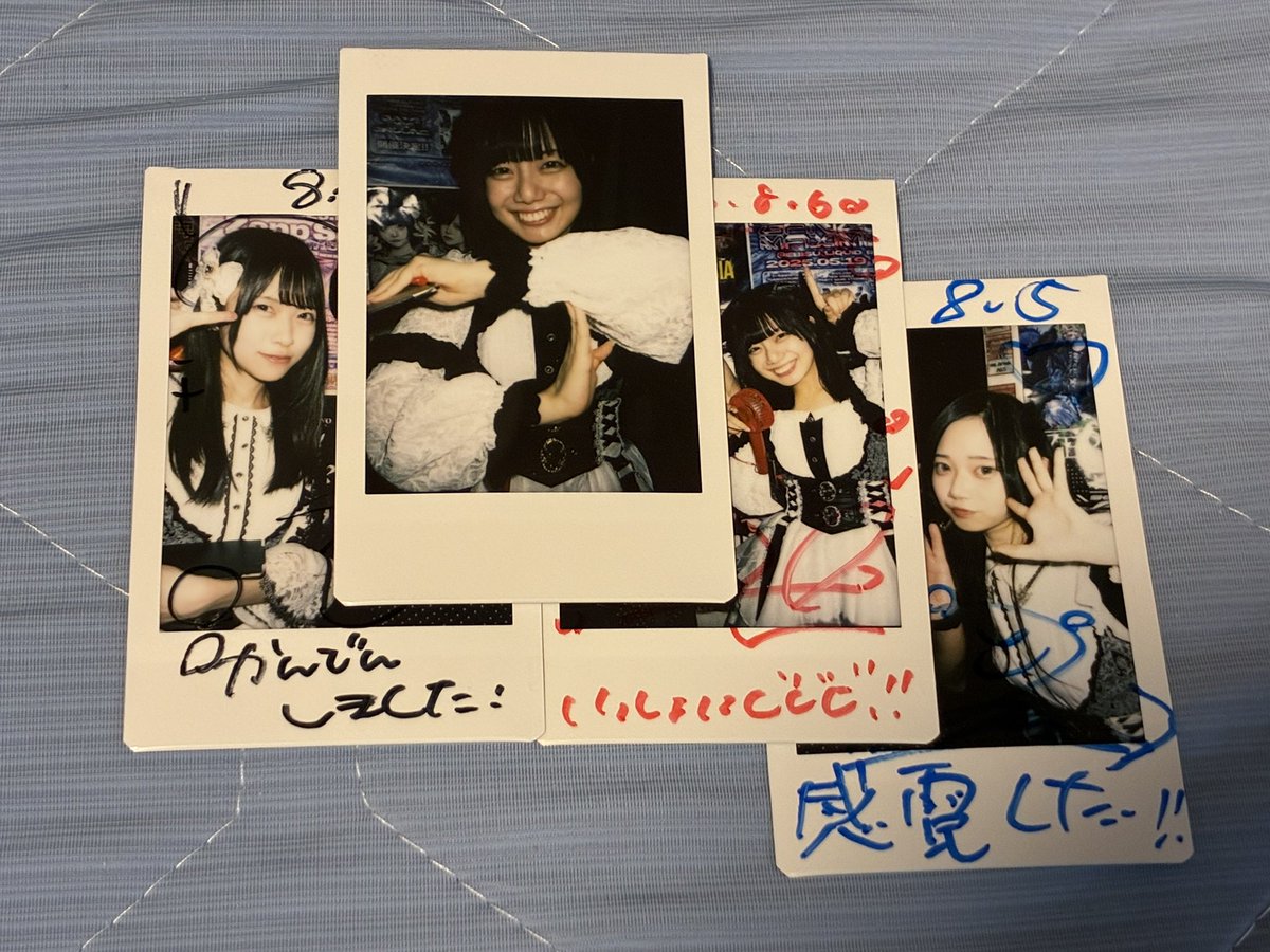 manabiya_t's tweet photo. 昨日のY∀KINｻﾝﾁｰﾑ
終演後物販開始すぐ、もちろんこの日もあず優先でりりあちゃんとしおねちゃんにもご挨拶！
#ヤキン https://t.co/rk3OPOf9ke
