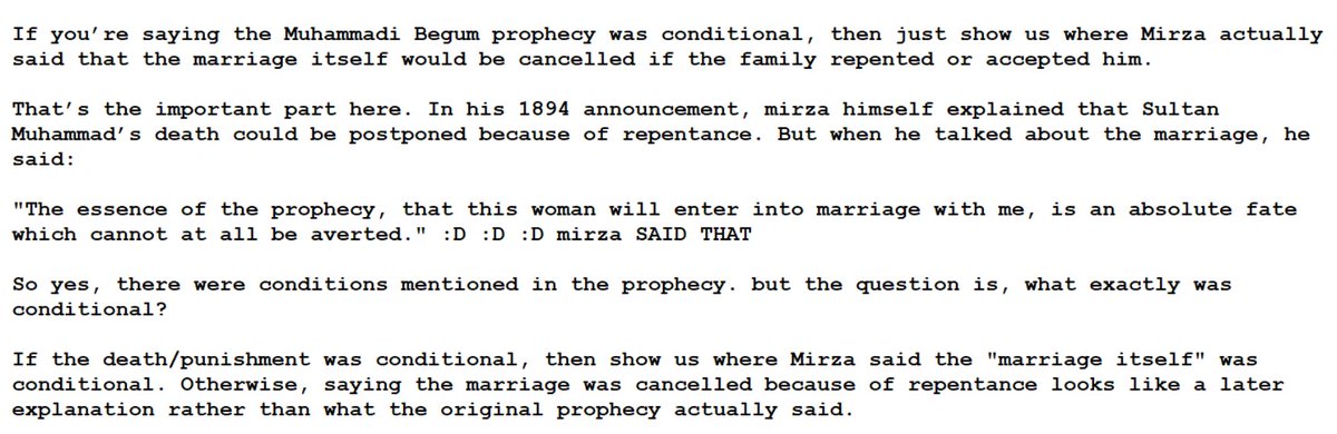 umerfarooq0015's tweet photo. @basilAhmad1988 @SultanAChoudhr1 I agree the whole prophecy should be examined. But 'context' can’t change what was actually prophesied.

Look at the original wording and the actual outcome. And don't trust the later explanations. https://t.co/dQTlvWswU0