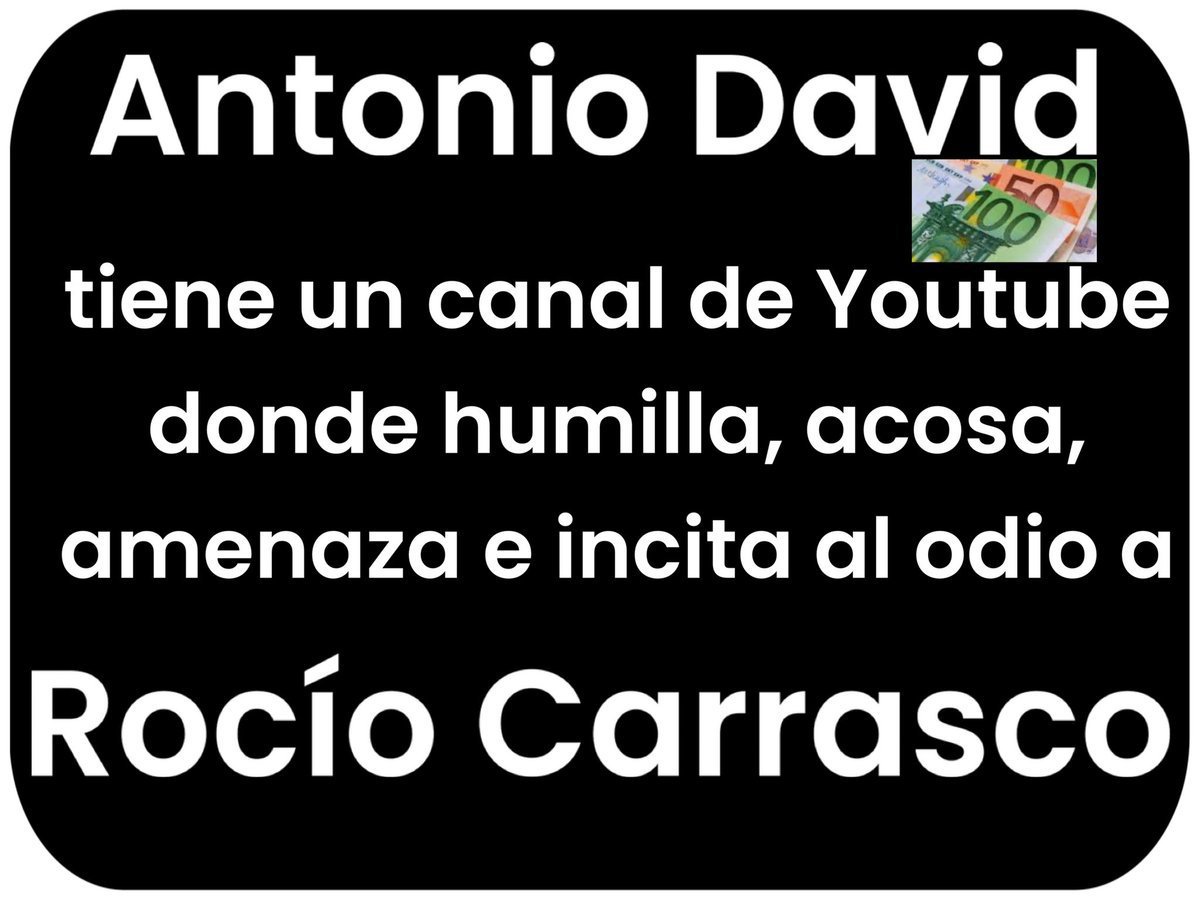 An74210Antonia's tweet photo. #APOYOROCÍO7A 

#ADMALTRATADOR 
#ADMALTRATADOR 
#ADMALTRATADORTORTURADOR https://t.co/MIxAppdvnj