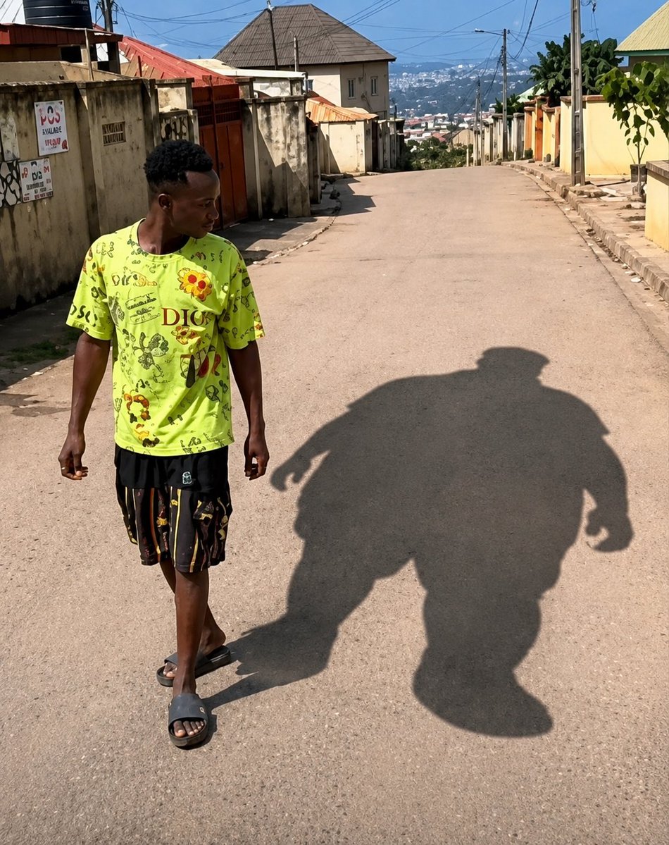 Sadiq_Ladarn's tweet photo. My shadow don fat pass me, this werey dey chop behind my back🤔😠 https://t.co/3p0qn1zttA