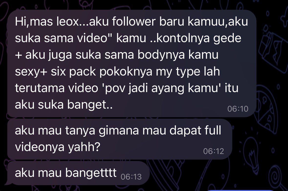 LeoXsenoe's tweet photo. Hehe full version in my exclusive files ya!

Dm tele to join : https://t.co/AT6J2lnQz7 https://t.co/poaPI4adYW