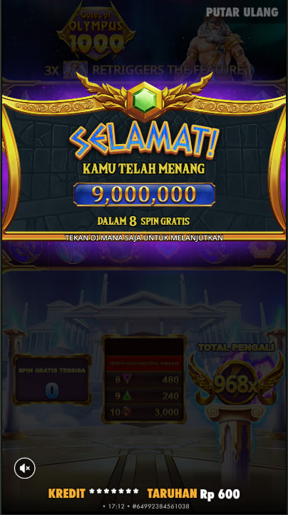 bocahjackpot's tweet photo. GILAAA! 🤯🔥 Taruhan receh, hasilnya bikin melongo! 250x + 500x langsung pecah, senyum gak berhenti! 💸

🔗 https://t.co/QflNRr3vDp

#BocahJackpot #Adobet88 #GatesOfOlympus1000 #BigWin #SlotGacor #Jackpot #Sensational https://t.co/wq3PuEkzPb