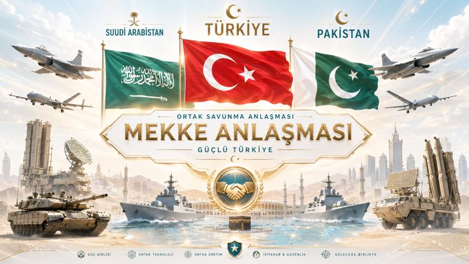 dogagunce's tweet photo. Yeni dönemin anahtar kelimeleri: ortak güvenlik, stratejik dayanışma ve caydırıcılık. Mekke Anlaşması ile bölgede yeni bir güç dengesi kuruluyor.

🇹🇷 Güçlü Türkiye https://t.co/4SqF4iHQmK