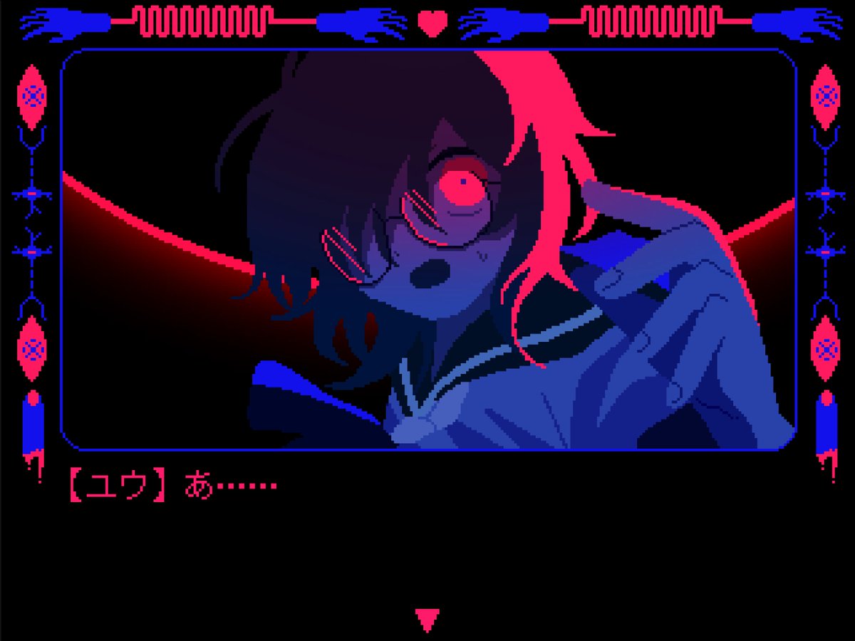 ruuya1124's tweet photo. 🫀転校生の〈ユウ〉に学校を案内しよう👁️

PC-98時代のゲームに近づけた、フロッピーディスクとブラウザで動く短編ノベル「DISK-Y」開発中

二宮裕司（@ninomiyayuji）によるFM音源アレンジのBGMも必聴です

使用ゲームエンジンは、『Happy Dream Maker』です

#ThisGameIsNotReal
#スーパーゲ制デー https://t.co/aQlHjSgul7