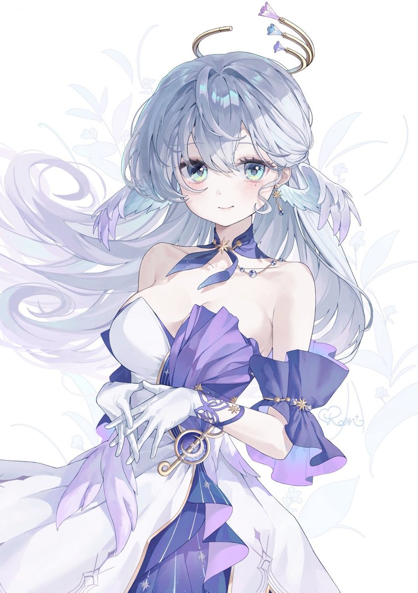 roenxel's tweet photo. #HonkaiStarRail #Robin 
🪻🤍 https://t.co/mXW0bZRMSD