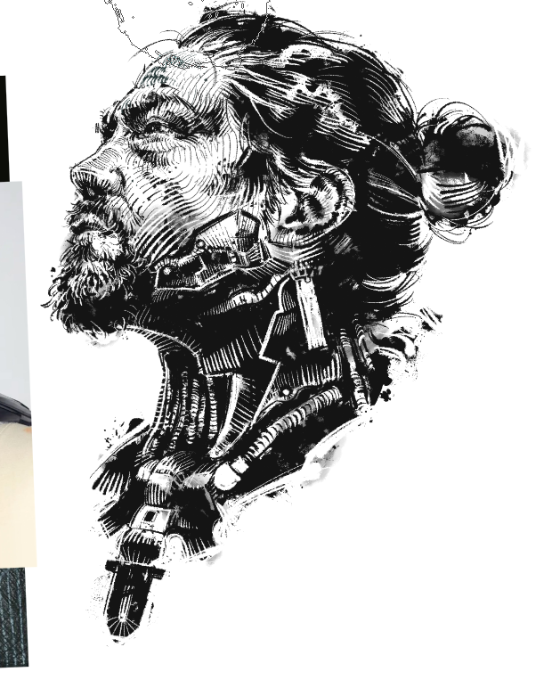 hinialkie's tweet photo. Takemura wip 
#cp77 #Cyberpunk2077 https://t.co/HVp14HVIzH