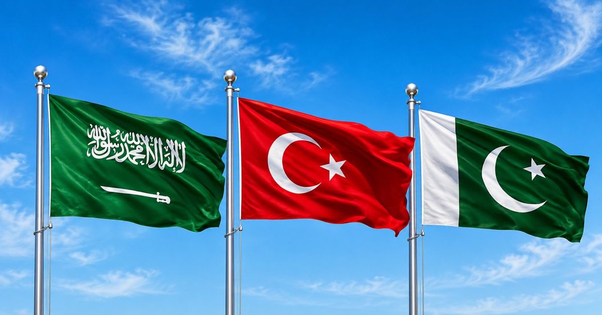 ahmetyesiltepe's tweet photo. Türkiye, Suudi Arabistan ve Pakistan bugün ortak bir savunma anlaşması imzaladı.
🇹🇷🇸🇦🇵🇰
Anlaşma Cidde/Mekke temasları sırasında imzalandı.

Bu gelişme bana göre son yılların en önemli jeopolitik adımlarından biri olabilir.

Çünkü ilk kez;

Türkiye (NATO’nun ikinci büyük ordusu),
Pakistan (İslam dünyasının tek nükleer gücü),
Suudi Arabistan (Körfez’in ekonomik ve siyasi merkezi)
aynı güvenlik şemsiyesi altında buluşuyor.

Bu üç ülke birlikte;

Doğu Akdeniz,
Kızıldeniz,
Basra Körfezi,
Hint Okyanusu
       hattında çok geniş bir stratejik alanı kapsıyor.

💢**Anlaşmada en dikkat çekici hüküm, üç ülkeden birine yapılacak silahlı saldırının üçünün ortak güvenliğini ilgilendireceği yönündeki karşılıklı savunma taahhüdü.**

Bunun yanında;
ortak askeri tatbikatlar,
istihbarat paylaşımı,
savunma sanayii iş birliği,
teknoloji transferi,
eğitim faaliyetleri öngörülüyor. 

💢Arap kaynakları bunu büyük ölçüde İran kaynaklı güvenlik tehdidine verilen cevap olarak sunuyor. Ama gerçekten öyle mi!? 
Ya İsrail? Böyle bir vurguya rastlamadım, görenler ekleyebilir.

Lakin, özellikle Suudi basınına yakın kaynaklarda şu vurgu yapılıyor:

İran’ın Körfez’e yönelik baskısı,
Husi saldırıları,
ABD’nin artık tek güvenlik garantörü olarak görülmemesi,
Bölgesel ülkelerin kendi güvenlik mimarisini kurma isteği.

Arap dünyasında bu anlaşma yalnızca üç ülke arasındaki askeri iş birliği değil, yeni bir bölgesel güvenlik sistemi olarak yorumlanıyor. 

💢Pakistan medyası anlaşmayı üç nedenle öne çıkarıyor:

Pakistan’ın İslam dünyasındaki askeri rolünün güçlenmesi,
Türk savunma sanayii ile daha yakın entegrasyon,
Suudi Arabistan ile zaten var olan askeri ittifakın üçlü yapıya dönüşmesi.

İslamabad açısından bu, hem diplomatik hem askeri prestij sağlayan bir gelişme olarak değerlendiriliyor. 

💢Türkiye için anlaşma;

Körfez’deki nüfuzunu artırıyor,
Savunma sanayi ihracatına yeni alan açıyor,
Ankara-Riyad normalleşmesini stratejik seviyeye taşıyor,
Pakistan ile uzun süredir devam eden askeri ortaklığı kurumsallaştırıyor.

Anlaşma, Türkiye’nin NATO üyeliğini ortadan kaldıran veya ona alternatif oluşturan bir yapı değil; daha çok bölgesel kolektif güvenlik mekanizması niteliğinde görülüyor…

💢 Özü itibarıyla bu gelişme, sadece yeni bir savunma anlaşması değil; Ortadoğu’da güvenlik mimarisinin değişmeye başladığının işareti.

ABD’nin bölgedeki rolünün göreceli olarak azalmasıyla birlikte Türkiye, Suudi Arabistan ve Pakistan kendi güvenlik eksenlerini oluşturuyor. 

Eğer ilerleyen dönemde Katar, Azerbaycan, Ürdün veya bazı Körfez ülkeleri de benzer mekanizmalara katılırsa, bu yapı NATO benzeri olmasa bile İslam dünyasının en güçlü kolektif savunma platformlarından birine dönüşebilir. 

Ancak bunun ne ölçüde işleyeceği, uygulanacak ortak askeri mekanizmalar ve siyasi iradenin sürekliliğine bağlı olacak.