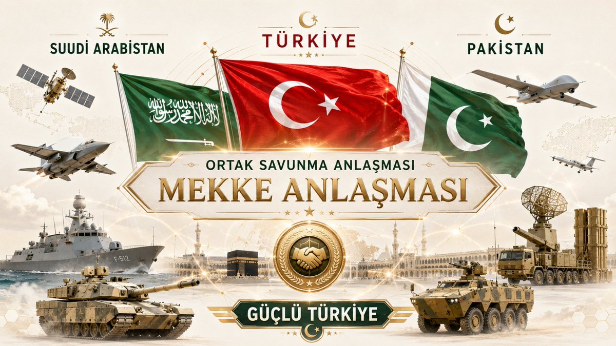 RahsendeBelen's tweet photo. Dünya basınının dikkatle takip ettiği Mekke Anlaşması, Türkiye’nin yükselen diplomatik ve askeri ağırlığını bir kez daha ortaya koyuyor.

🇹🇷 Güçlü Türkiye https://t.co/nRXpEV1mJl